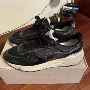 Brand New Men’s Golden Goose Running Star Mesh- Trimmed Leather and Shell